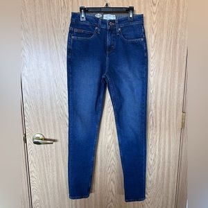 New Smith & Rogue Rolling Dark Denim High Rise Skinny Western Jeans Women’s 26